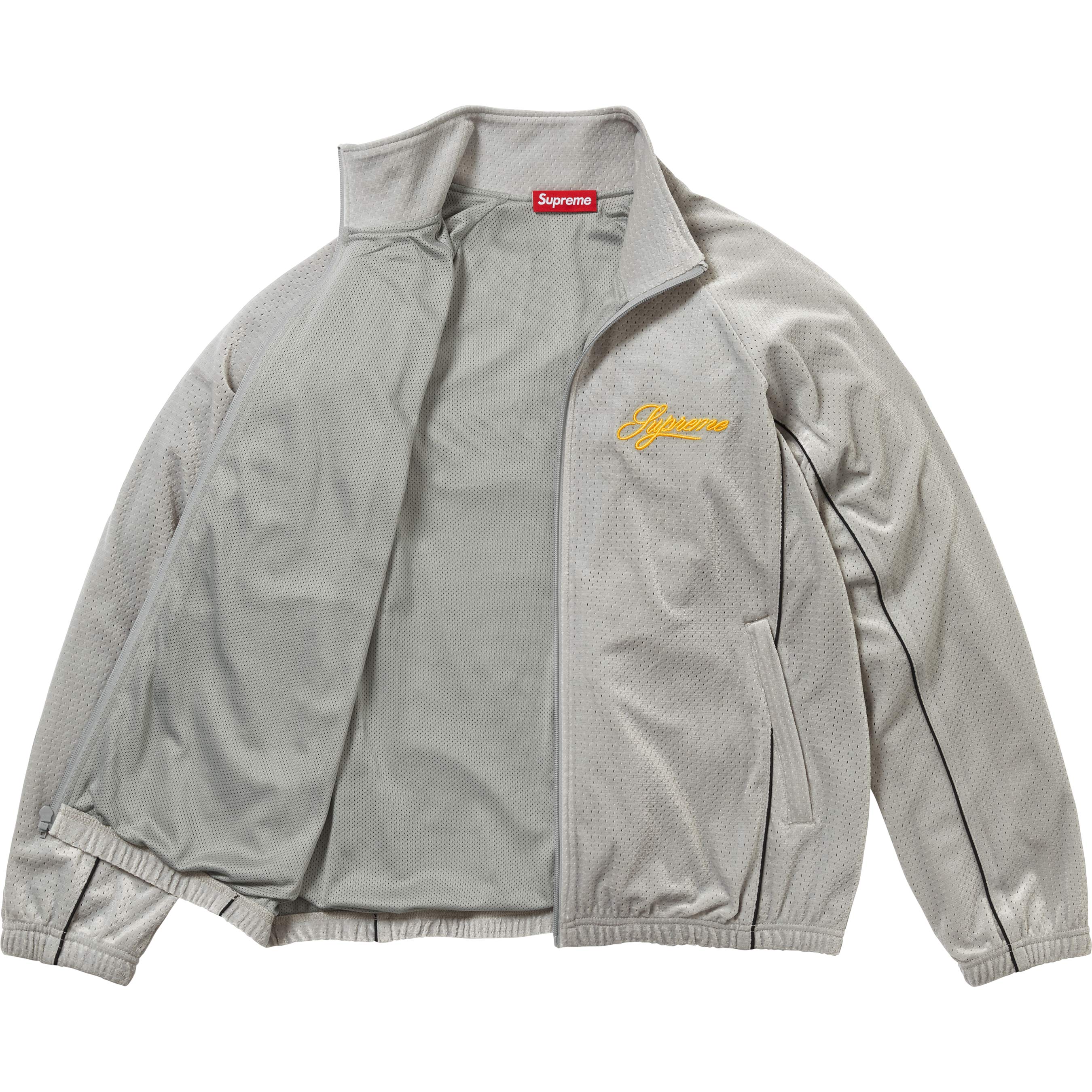 Velour Mesh Track Jacket view 12